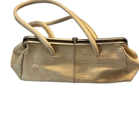 Vintage Nine West faux snakeskin bag. So cute. - Picture 1 of 5